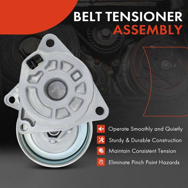 Belt Tensioner for Nissan Altima 02-13 Sentra Rogue X-Trail 2.5L