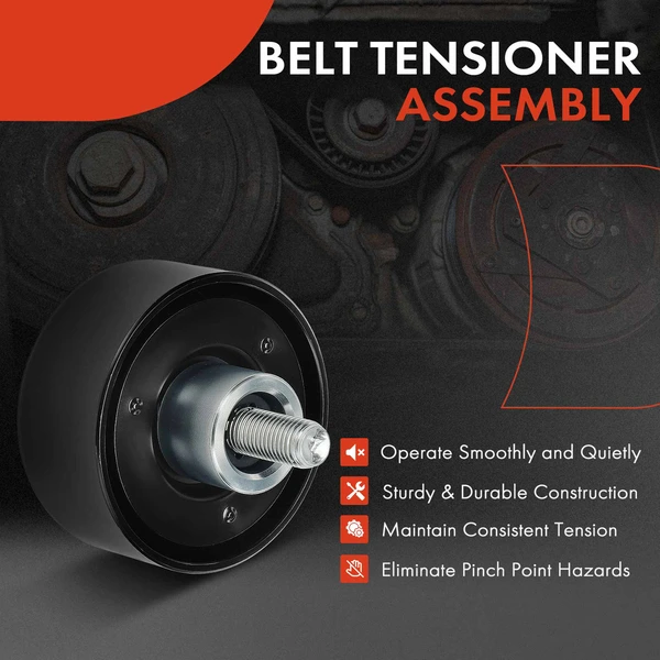 Accessory Belt Idler Pulley for Hyundai Elantra 2014-2023 Tucson Kia Soul Forte