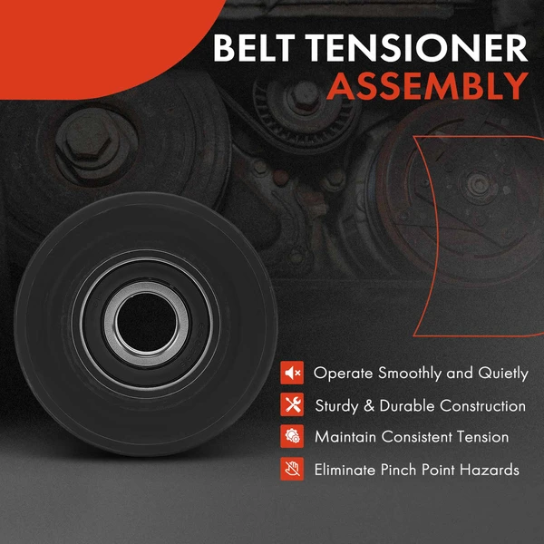 Tensioner Pulley for Ford F-650 F-750 2000-2004 L6 5.9L