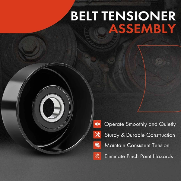 Accessory Belt Idler Pulley for Chevy Silverado 2500 HD Honda Accord GMC Ford