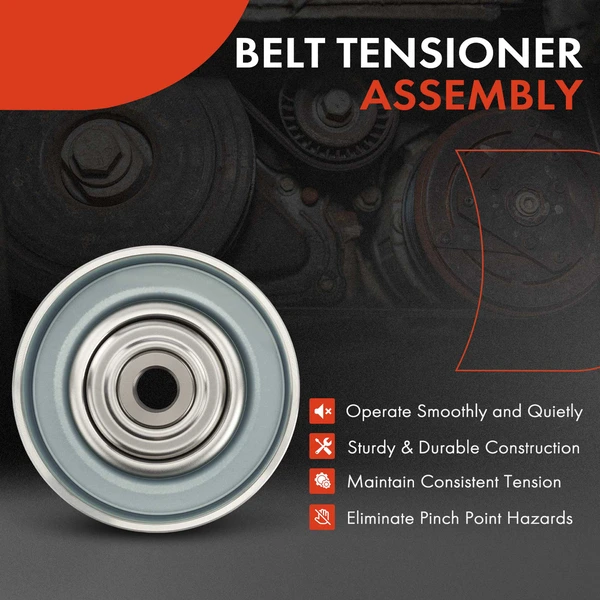 Lower or Upper Belt Idler Pulley for Toyota Tacoma 2005-2023 Tundra 2005-2014 4Runner