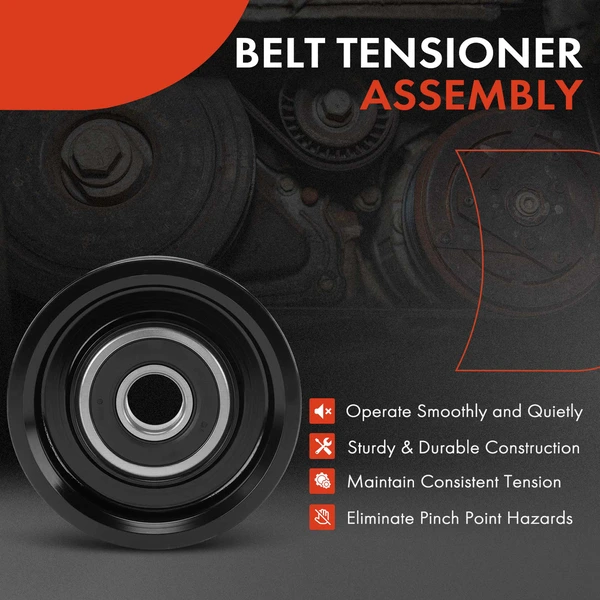 Belt Idler Pulley for Kenworth T2000 T660 T680 T700 Mack CL CXU Peterbilt 320