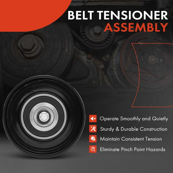 Accessory Belt Idler Pulley for Mazda 3 2007-2013 6 5 MX-5 Miata CX-7