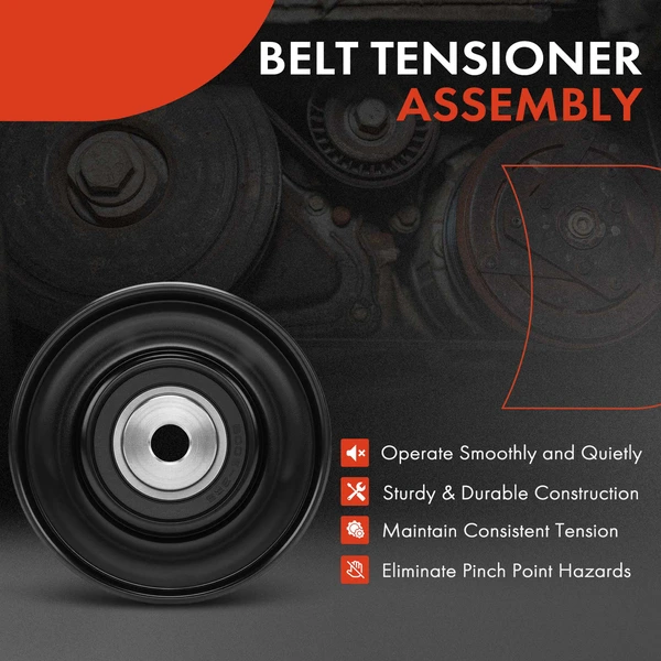 Accessory Drive Belt Idler Pulley for Suzuki SX4 2007-2009 Aerio Chevrolet Tracker