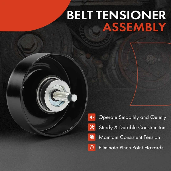 Accessory Drive Belt Idler Pulley for 2004-2008 Suzuki Swift+