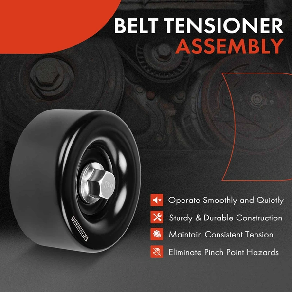 Accessory Belt Idler Pulley for INFINITI Q50 2014 2015 QX50 2014-2017 QX70 Nissan