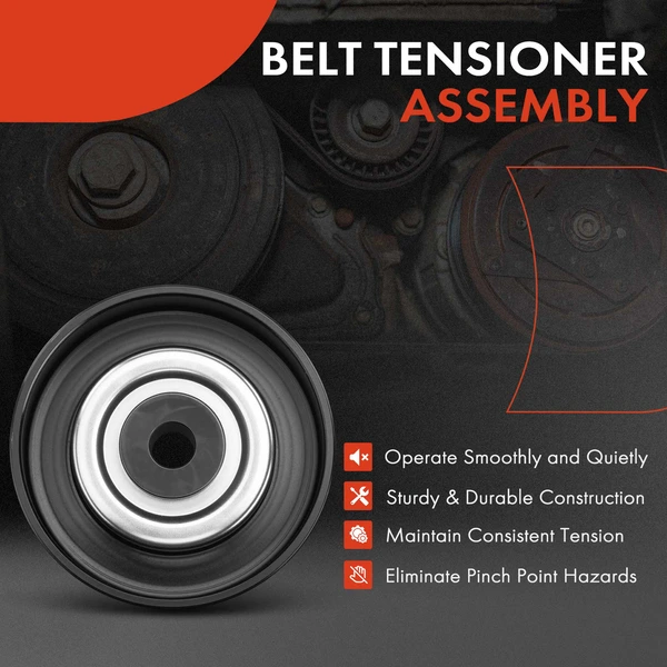 Accessory Belt Idler Pulley for Chevrolet Silverado 2500 HD GMC Sierra 2500 HD