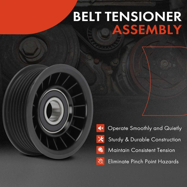 Belt Tensioner Idler Pulley for Honda Civic 2002-2011 Acura TSX 2009