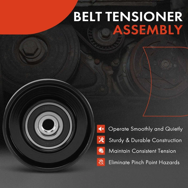 Accessory Belt Idler Pulley for Chevrolet Impala Camaro Buick Cadillac Pontiac