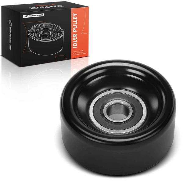 Accessory Belt Idler Pulley for Ford F-650 F-750 2016-2019 F-250 F-550 Super Duty
