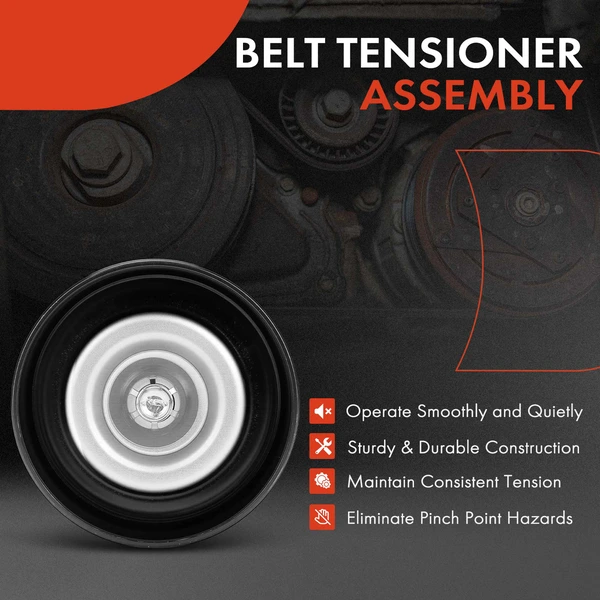 Upper Accessory Belt Idler Pulley for Nissan Altima 2007-2012 Maxima Murano Quest