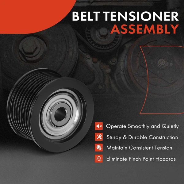 Belt Tensioner Idler Pulley for Toyota Tundra 2007-2021 Sequoia Lexus