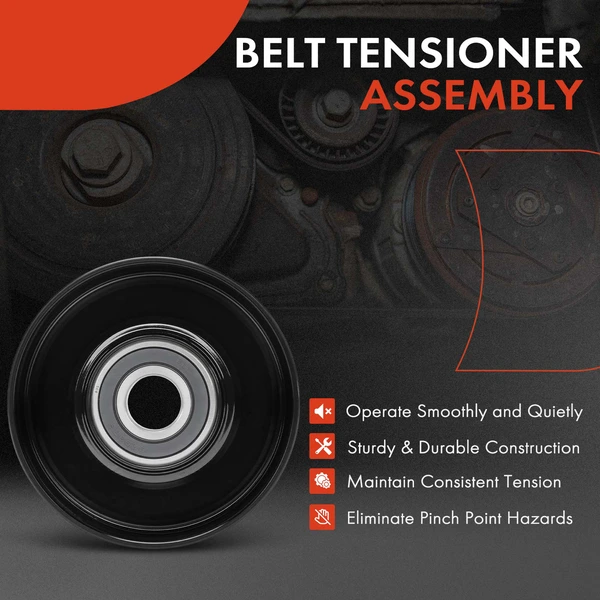 Accessory Belt Idler Pulley for Jeep Grand Cherokee ZJ 1993-1998 Dodge Durango