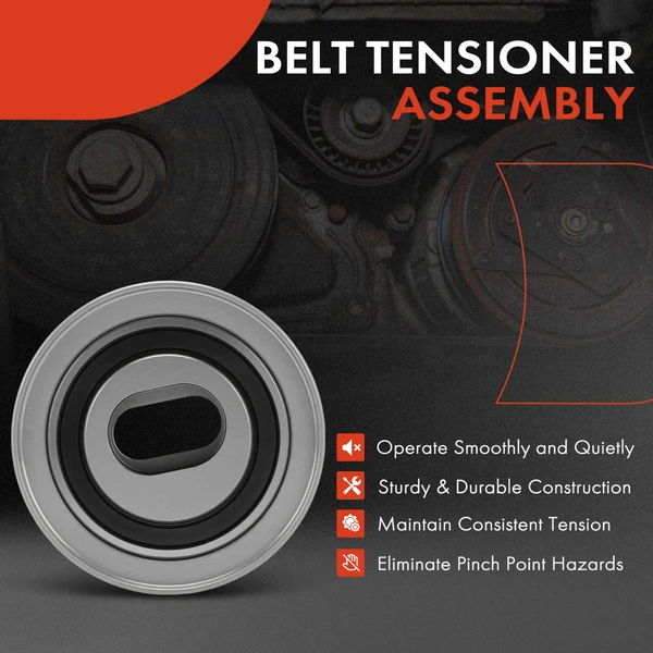 Balance Shaft Belt Tensioner for Honda Prelude 1993-2001 L4 2.2L DOHC GAS Coupe