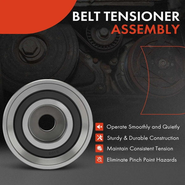 Timing Belt Idler for Hyundai Accent 1996-1997 2001-2011 Kia Rio Rio5 2006-2011