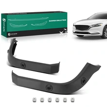 2 Pcs Rear Driver & Passenger Outer Lower Valance Panel for 2019-2024 Ram 1500