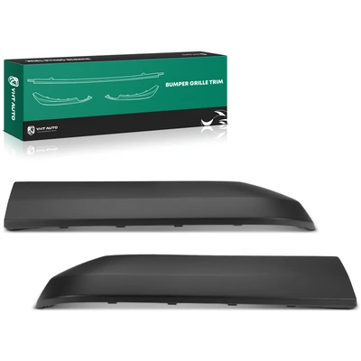 2 Pcs Rear Driver & Passenger Outer Primed Bumper Extension