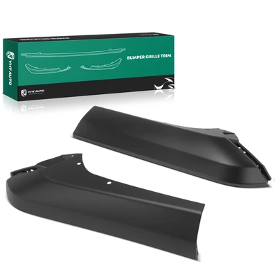 2 Pcs Rear Driver & Passenger Textured Bumper Corner Cover