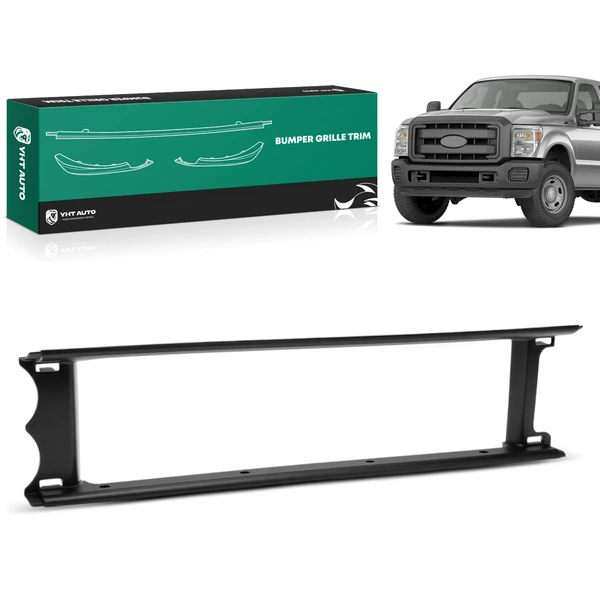 Front Center Bumper Cover Molding for 2020-2022 Ford F-550 Super Duty