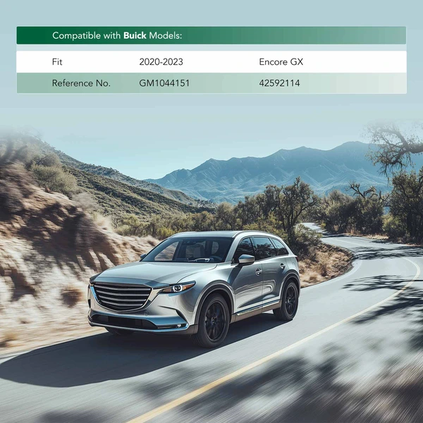 Front Lower Bumper Trim Gray for 2020-2023 Buick Encore GX