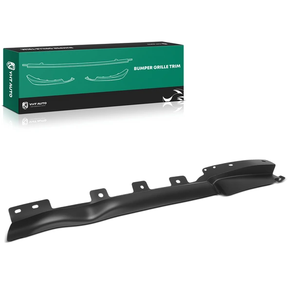 Front Driver Plastic Bumper Cover Molding for 2020-2022 Ford F-600 Super Duty