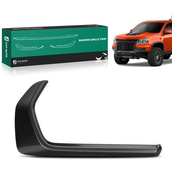 Front Driver Outer Silver Bumper Trim for Chevy Colorado 2021-2022