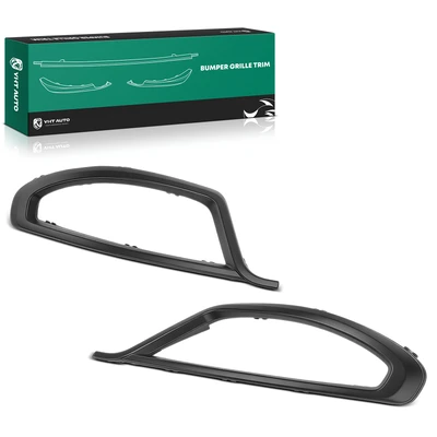 2 Pcs Front Driver & Passenger Fog Light Trim