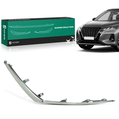 Front Passenger Chrome Bumper Grille Molding