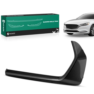 Front Passenger Outer Silver Bumper Trim