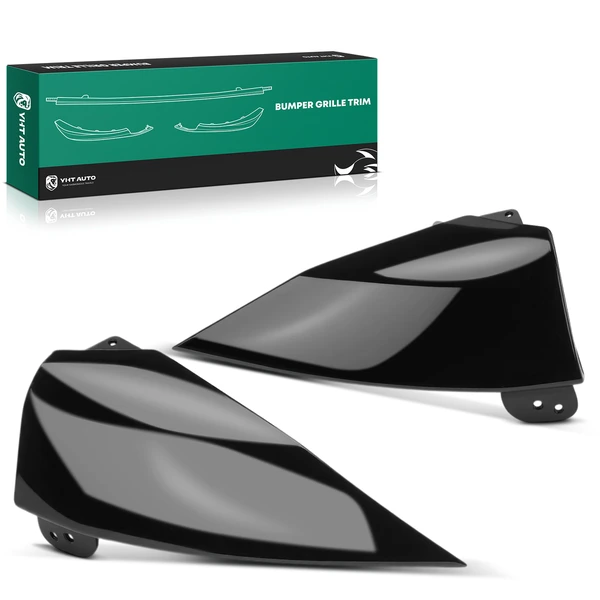 2 Pcs Front Driver & Passenger Lower Bumper Cover Molding for Buick Envision 2021-2023 L4 2.0L