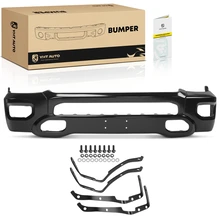 Front Bumper Face Bar with Fog Light for 2019-2024 Ram 1500