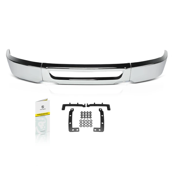 Chrome Front Bumper Face Bar for Ford F-150 2006-2008 Lincoln Mark LT 2007-2008