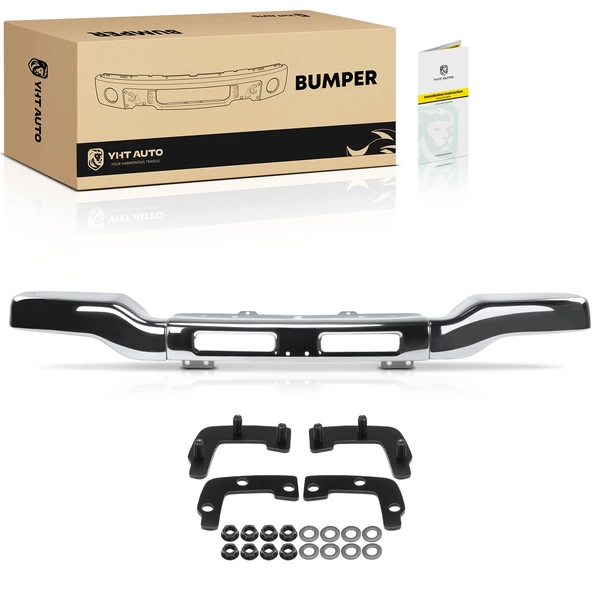 Front Bumper Face Bar Chrome for 2003 2005-2006 GMC Sierra 1500 HD