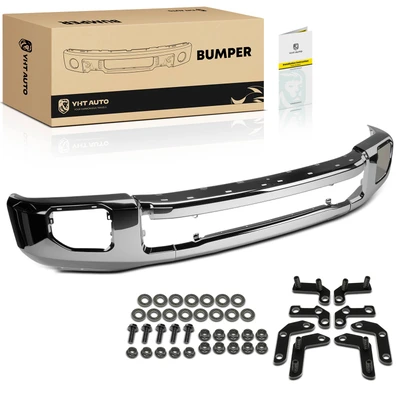 Front Bumper Face Bar Chrome
