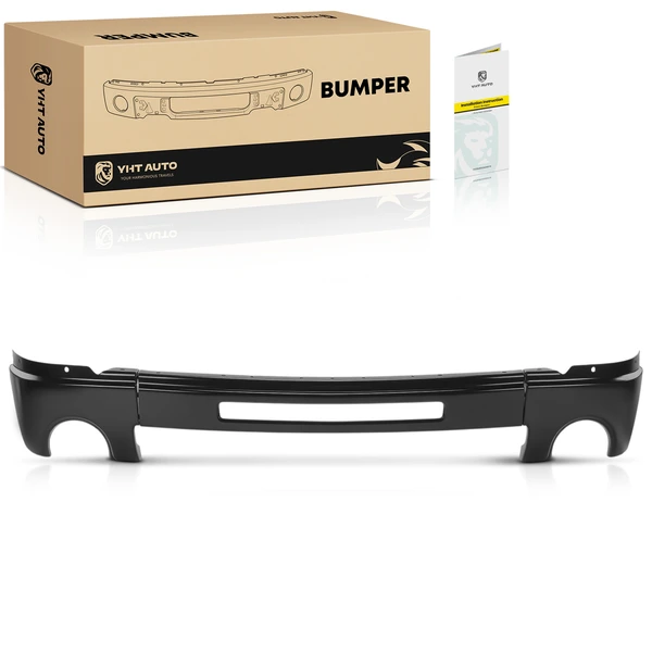 Front Bumper Face Bar with Fog Light Hole for GMC Sierra 1500 2007-2013 Steel