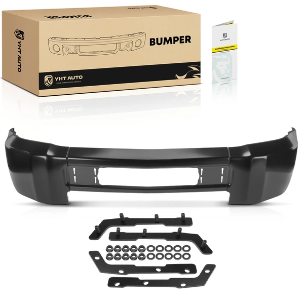 Front Steel Bumper Face Bar for 2015-2019 Chevrolet Silverado 3500 HD