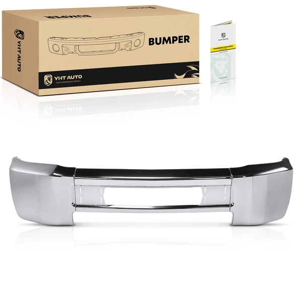 Chrome Front Bumper Face Bar for 2015-2019 Chevrolet Silverado 3500 HD