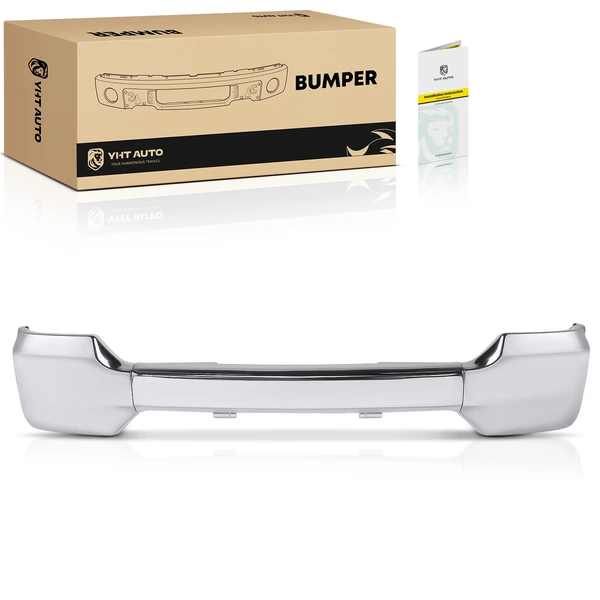 Chrome Steel Front Bumper Face Bar for Chevrolet Silverado 1500 2016-2018