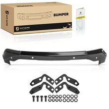 Front Bumper Face Bar with Fog Light Hole for 2022-2024 GMC Sierra 1500