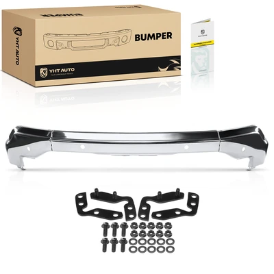 Front Bumper Face Bar with Radar Hole