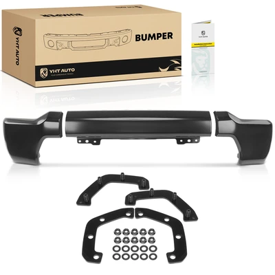 Front Bumper Face Bar with Fog Light Hole
