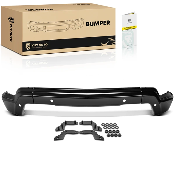 Front Bumper Face Bar with Hole for Chevy Silverado 1500 2022-2025 High Country