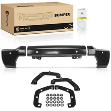 Front Bumper Face Bar with Radar & Fog Light Hole for 2020-2023 Chevrolet Silverado 2500 HD