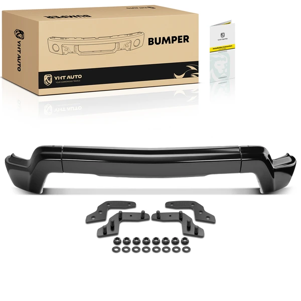 Front Bumper Face Bar with Fog Lights Hole for Chevy Silverado 1500 2022-2025