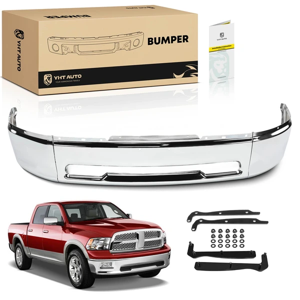 Chrome Front Bumper Face Bar for 2011-2012 Ram 1500