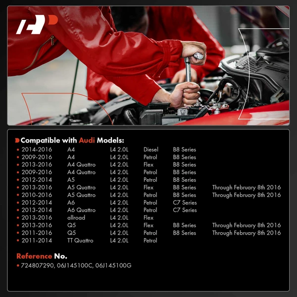 Brake Vacuum Pump for Audi A4 Quattro 2009-2016 A5 A6 allroad Q5 TT B8 C7 2.0L