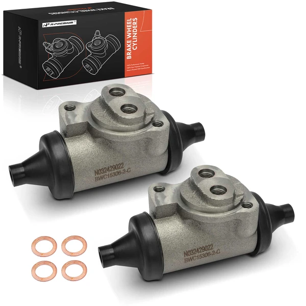 2 Pcs Drum Brake Wheel Cylinders for Studebaker 2R5 2R6 Lark Hawk Challenger E7