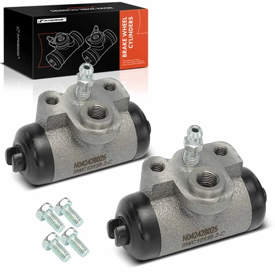 2 Pcs Rear Drum Brake Wheel Cylinders