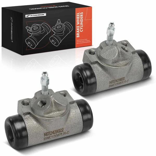 2 Pcs Drum Brake Wheel Cylinders for 1956-1965 Chevrolet Corvette