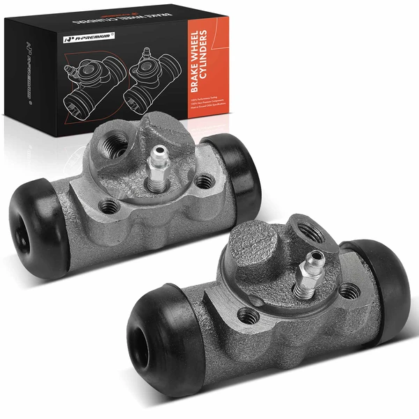 2 Pcs Rear Drum Brake Wheel Cylinders for 1968-1971 Jeep Jeepster